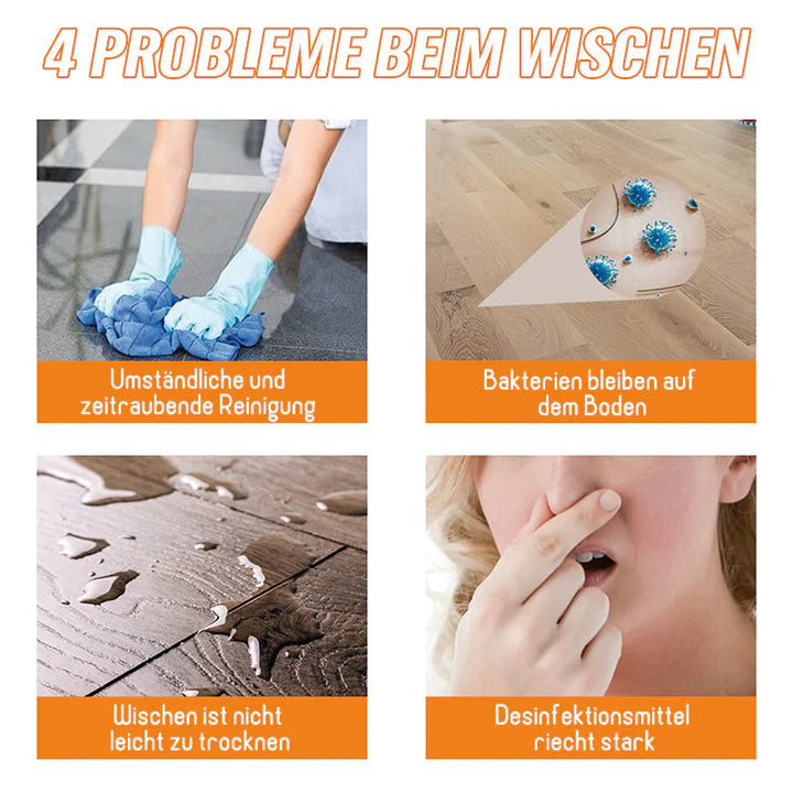 ShieldClean™ - Leistungsstarker Dekontaminationsbodenreiniger (1+1 GRATIS)