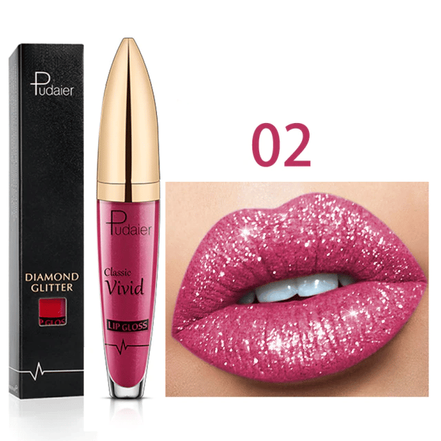 Pudaier™ | Wasserfester Glitzer-Lippenstift (1+1 GRATIS)