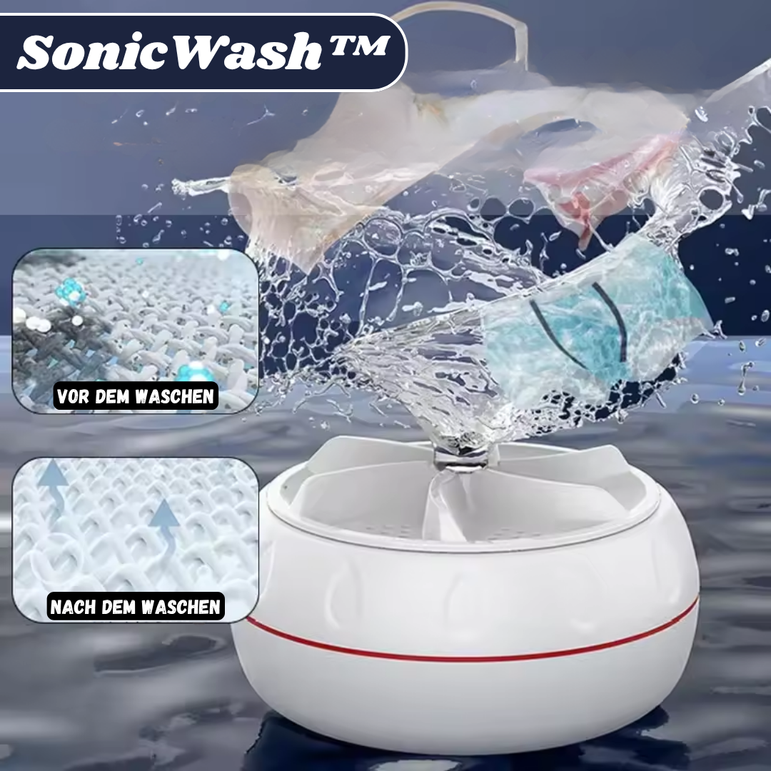 SonicWash™ - Ultraschall-Geschirrspüler
