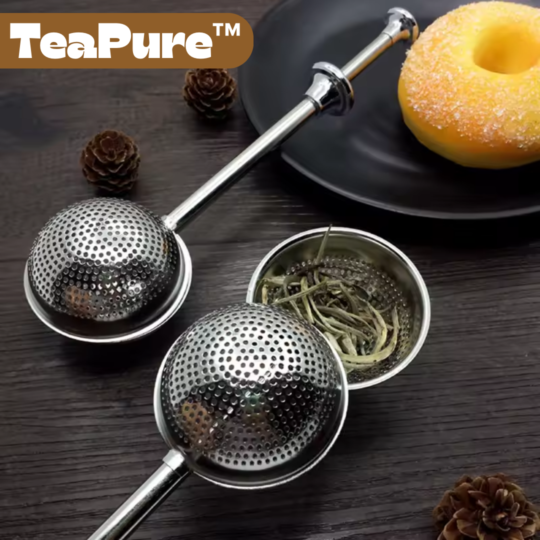 TeaPure™ - Teesieb aus Edelstahl (1+1 GRATIS)