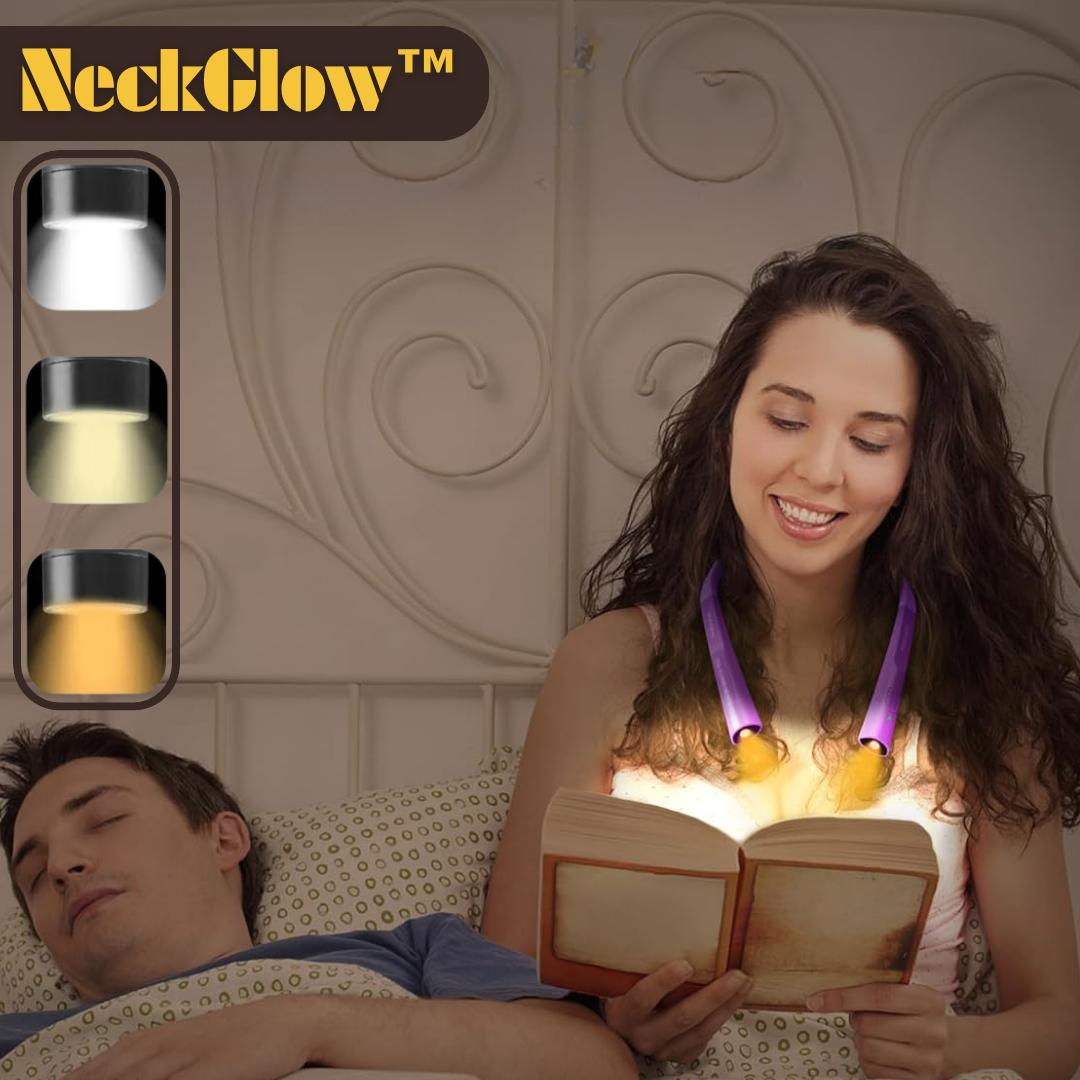 NeckGlow™ - Flexibles Leselicht für den Nacken