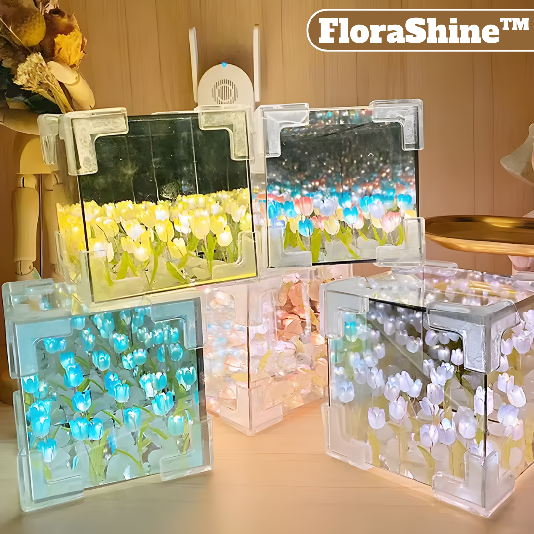 FloraShine™ - Tulpenblüte-Leuchtkasten