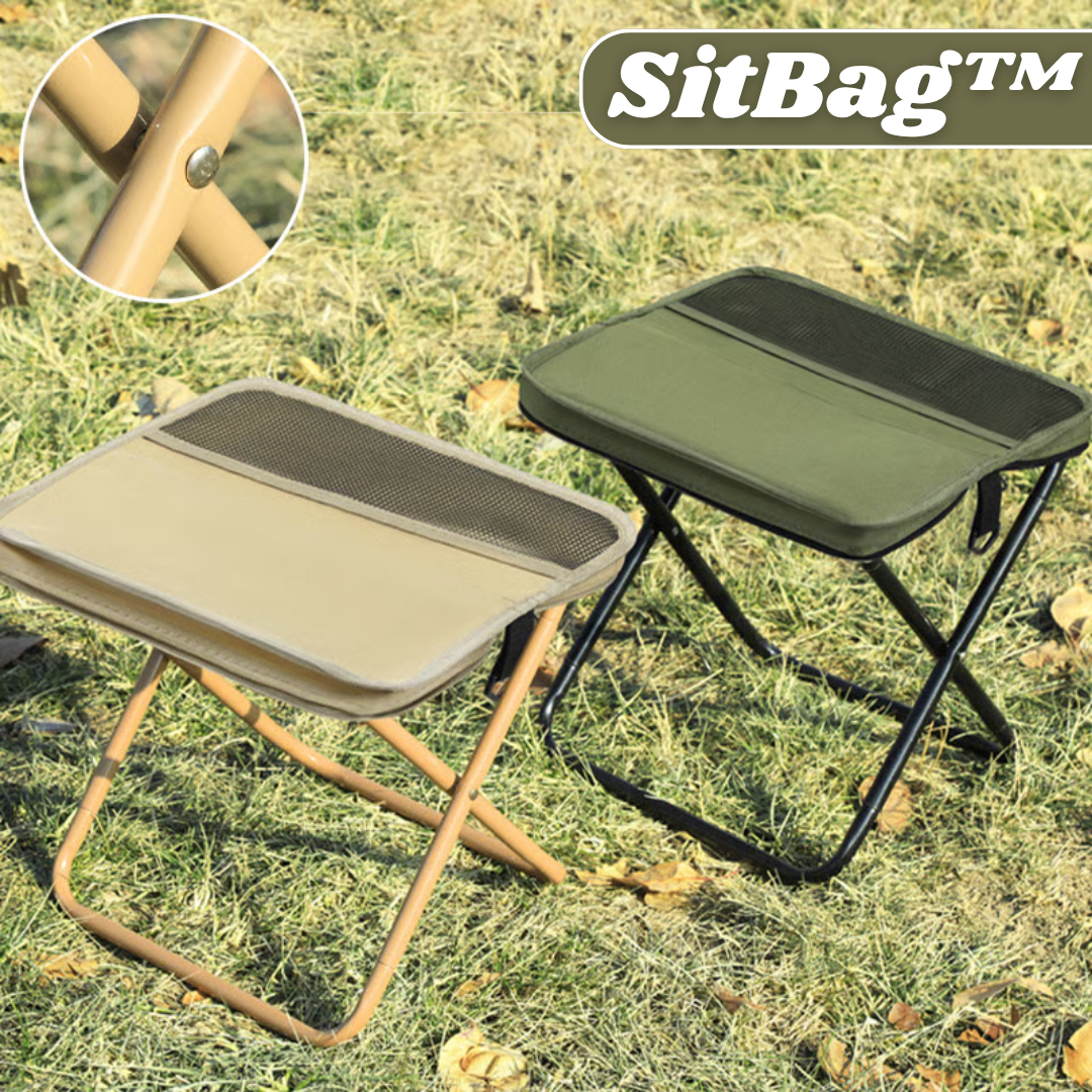 SitBag™ - 2-in-1 Rucksack Hocker