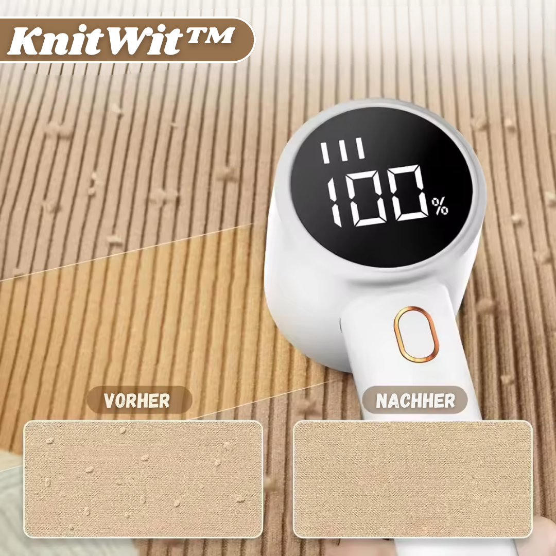 KnitWit™ - Fusselrasierer