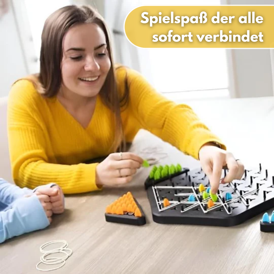Triova™ - Gummiband-Dreieck-Schachspiel