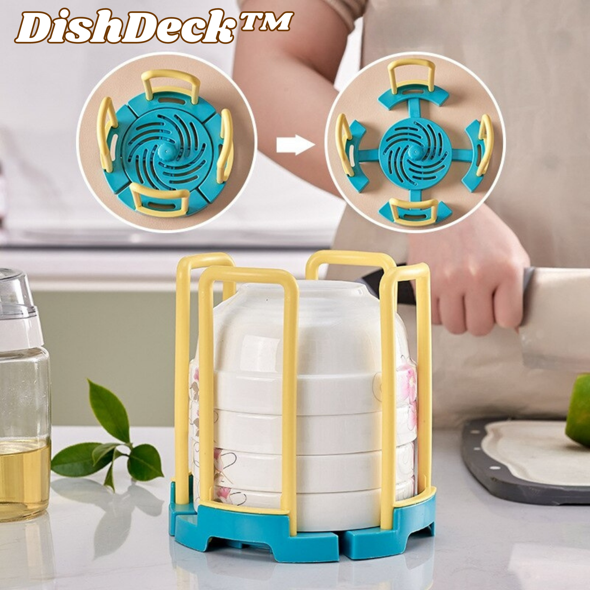 DishDeck™️ I Abtropfgestell (1+1 GRATIS)