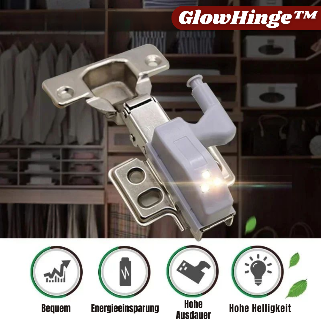 GlowHinge™ - Automatische LED Scharnierlampe (1+1 GRATIS)