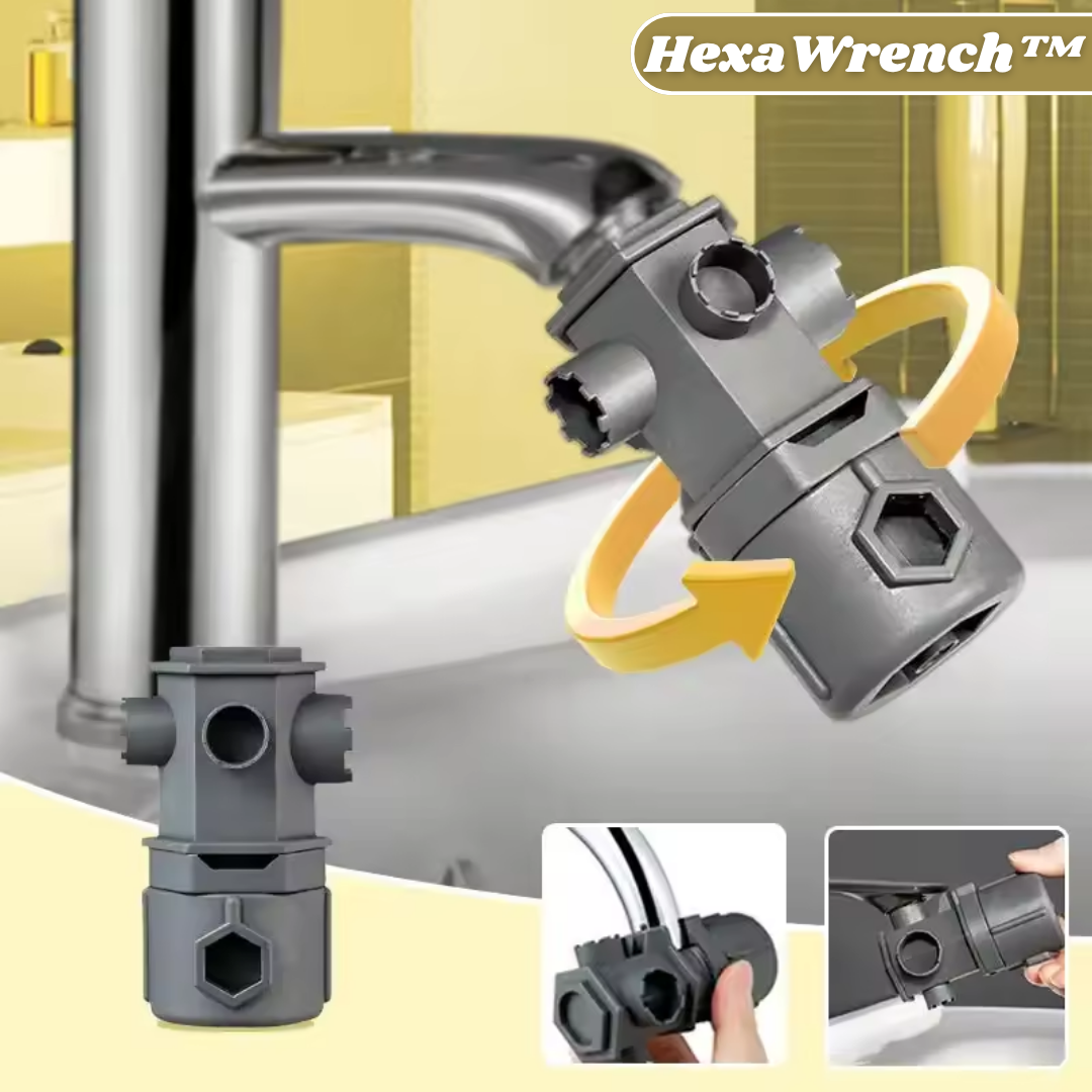 HexaWrench™ – 16-in-1 Wasserhahn-Fixer