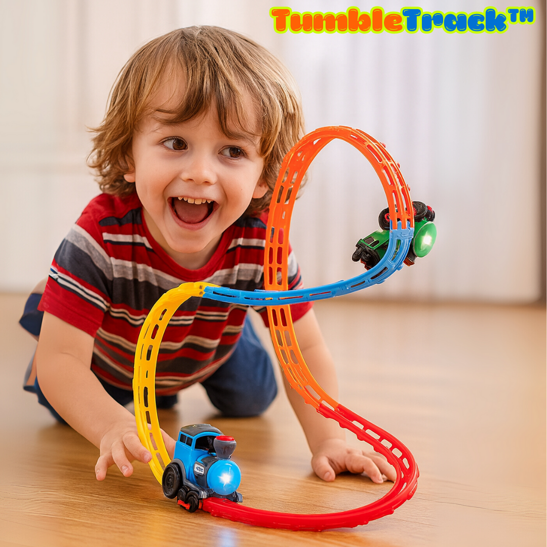 TumbleTrack™ -  Zug-Achterbahn-Spielzeug