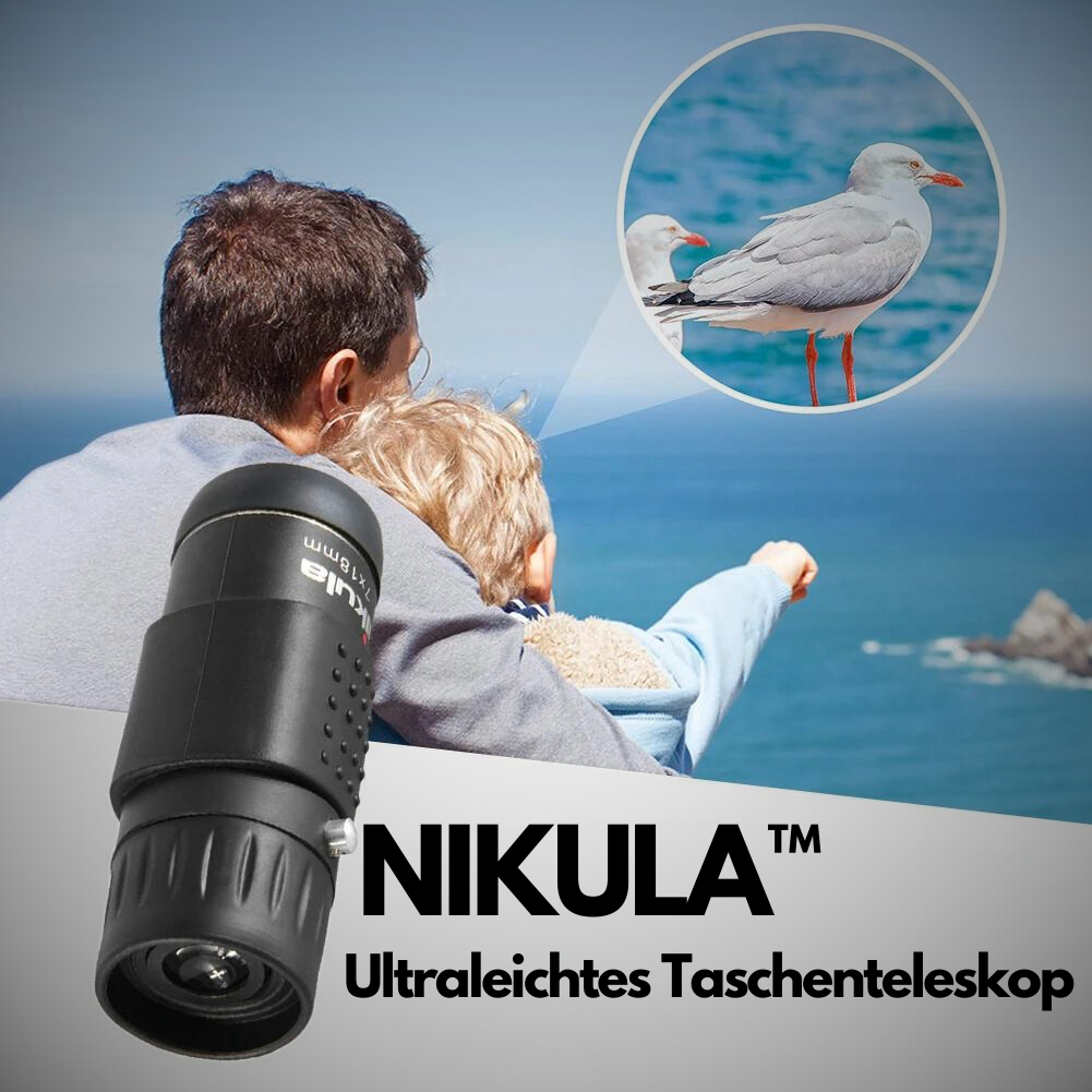 NIKULA™ | Ultraleichtes Taschenteleskop