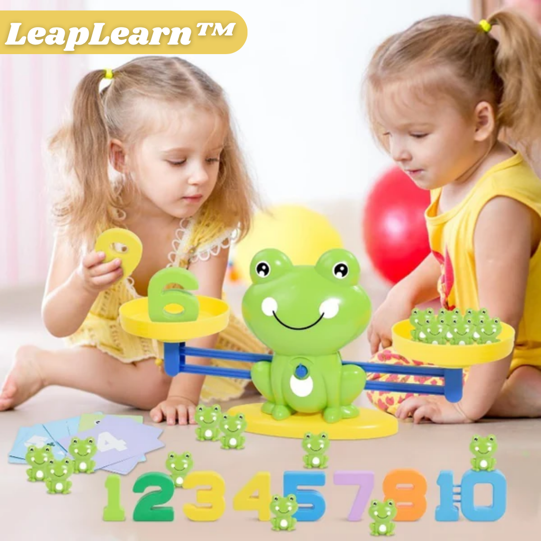 LeapLearn™ - Frosch Balance Zählspiel