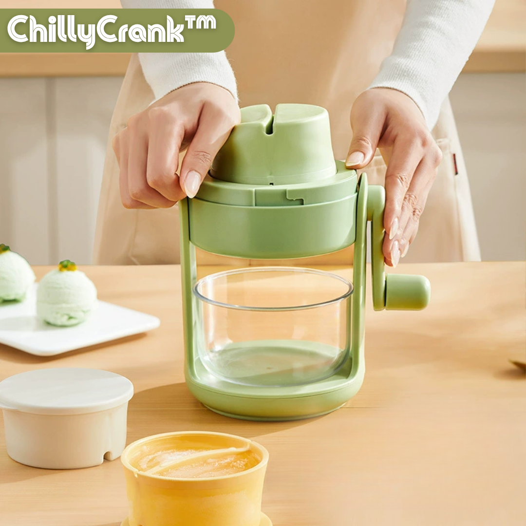 ChillyCrank™ - Manueller Eiszerkleinerer (1+1 GRATIS)
