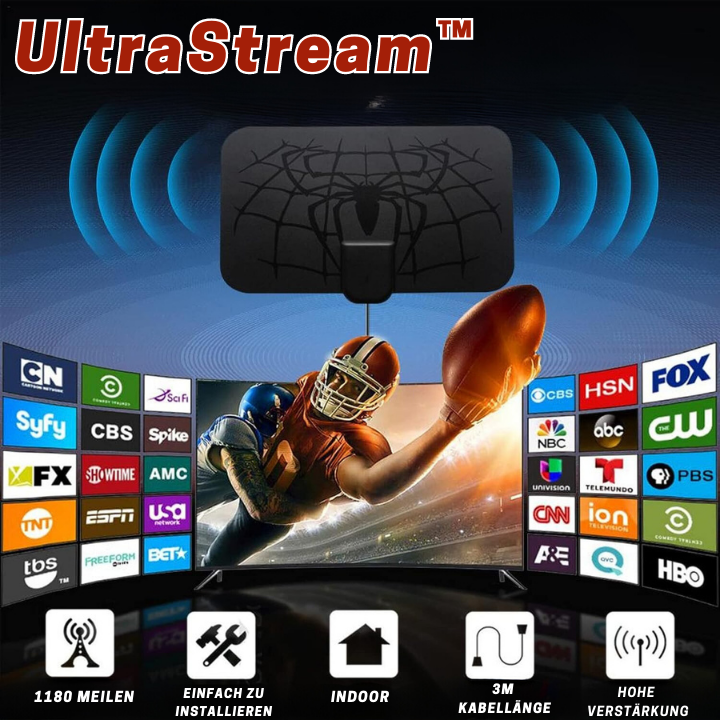 UltraStream™ | HD-Digital-TV-Signalantenne (1+1 GRATIS)