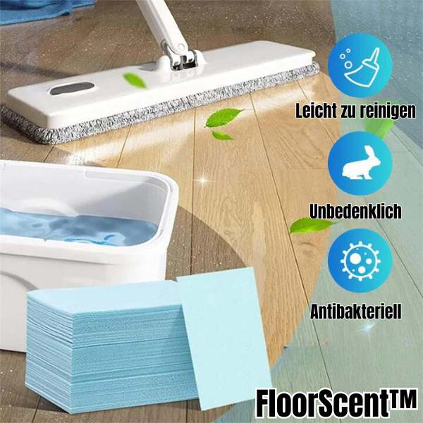 FloorScent™ | Duftendes Bodenreinigungsblatt (15+15 GRATIS)