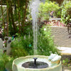 SplashFlow™ | Solarbetriebener Wasserbrunnen