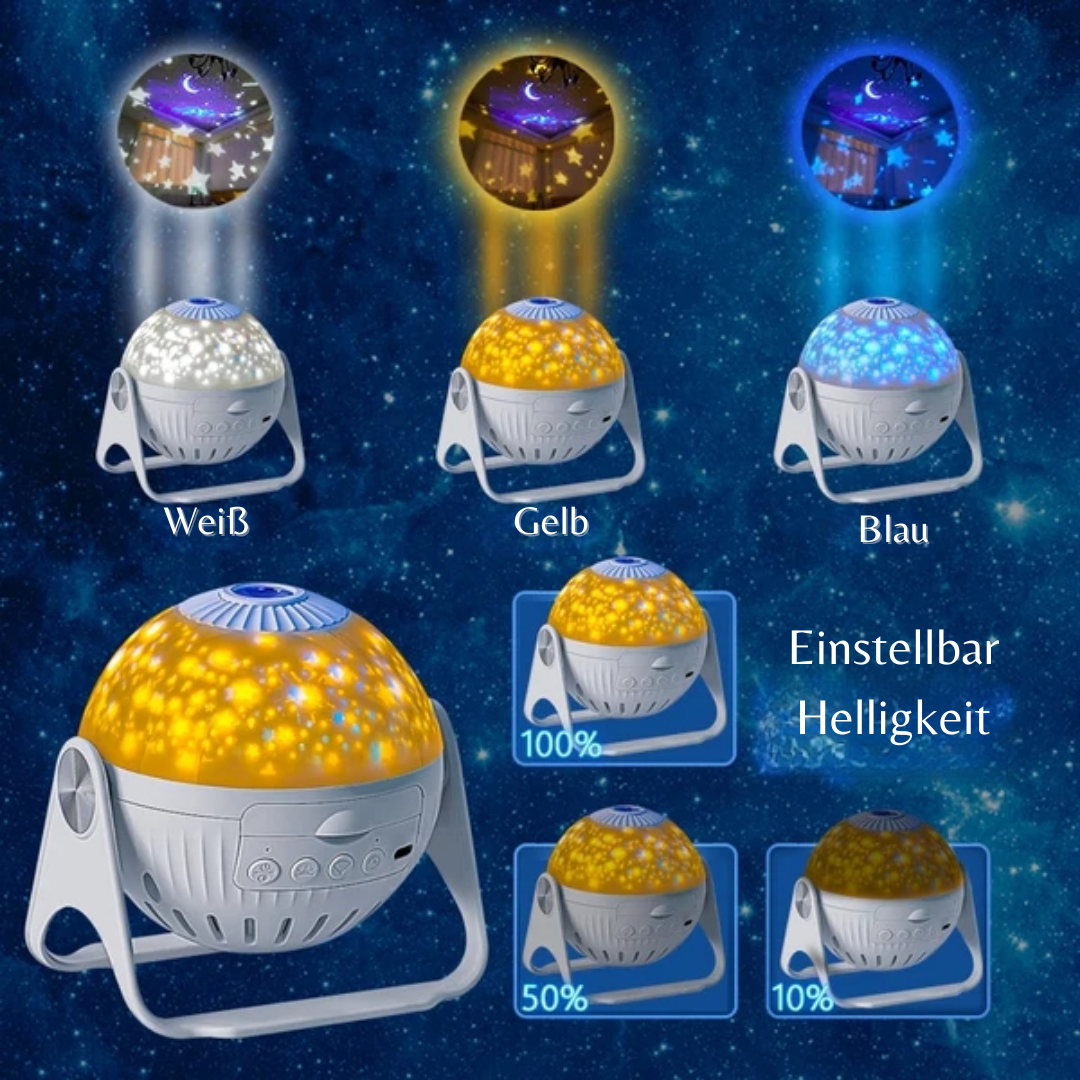 CosmicGlow™ 7-in-1 Planetarium Galaxie Projektor