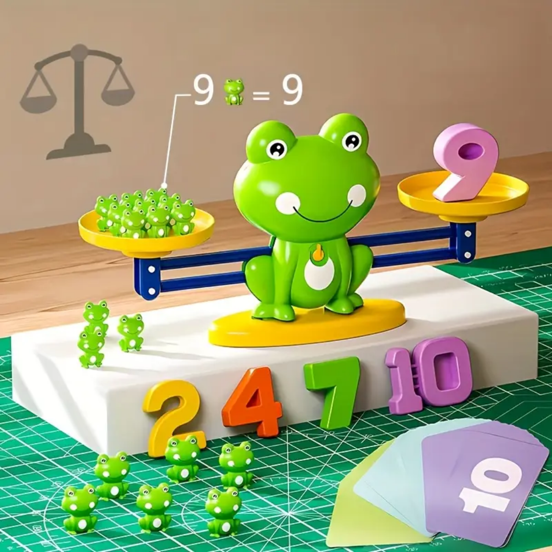 LeapLearn™ - Frosch Balance Zählspiel