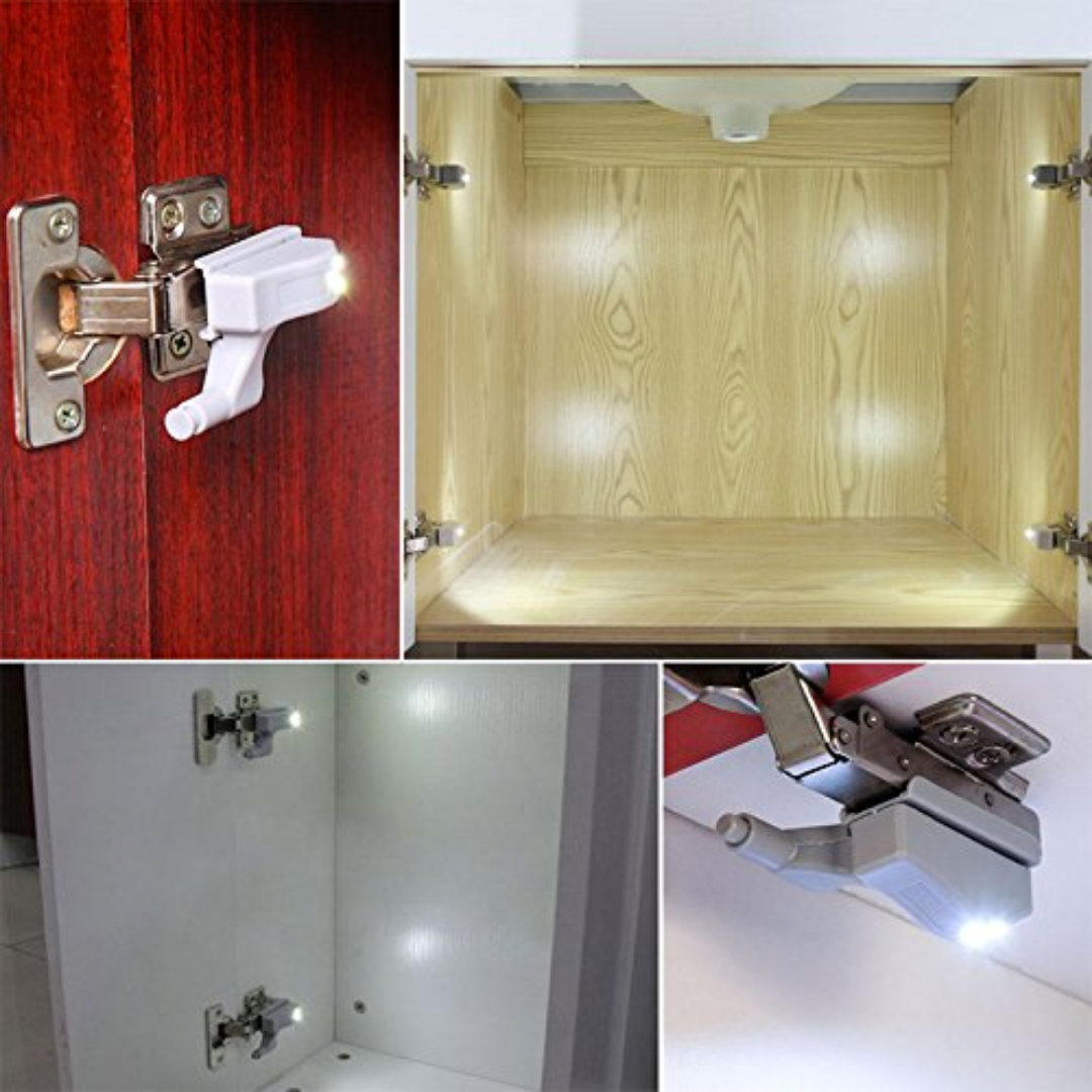GlowHinge™ - Automatische LED Scharnierlampe (1+1 GRATIS)