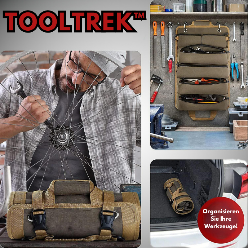 ToolTrek™ | Werkzeugrollentasche Veranstalter