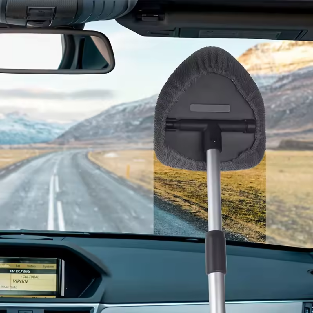 ClearWipe™ - 180° drehbarer Fensterreiniger