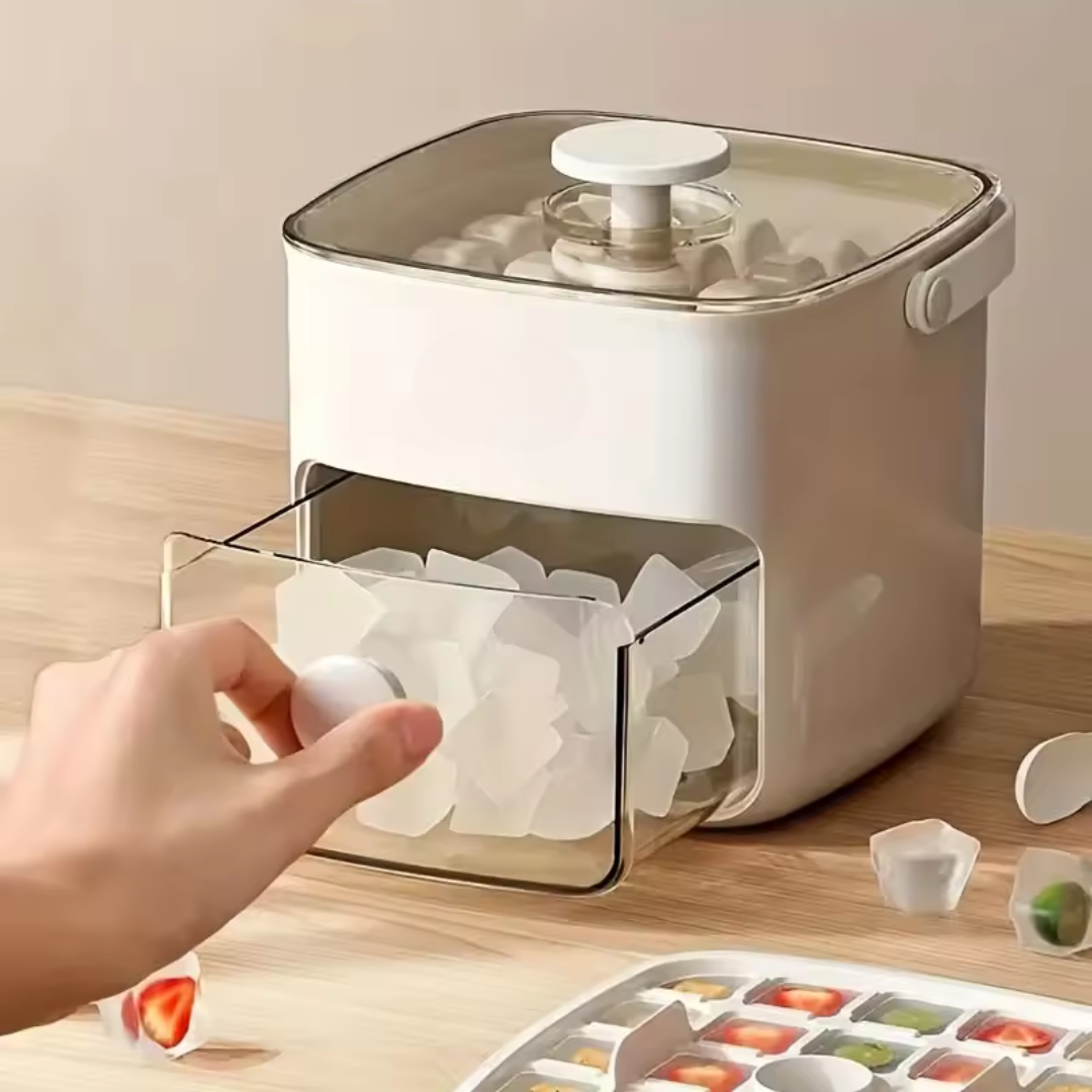 CubeCraft™ - Einfaches Eiswürfelform-Tablett
