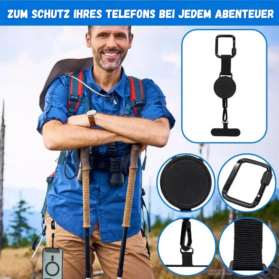 TetherGuard™ - Einziehbarer Anti-Diebstahl-Telefonhalter (1+1 GRATIS)
