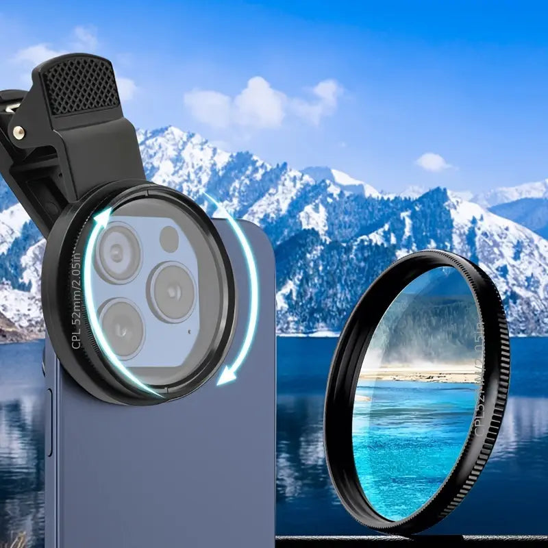 Clixor™ – Clip-on Polarisationsfilter Linse