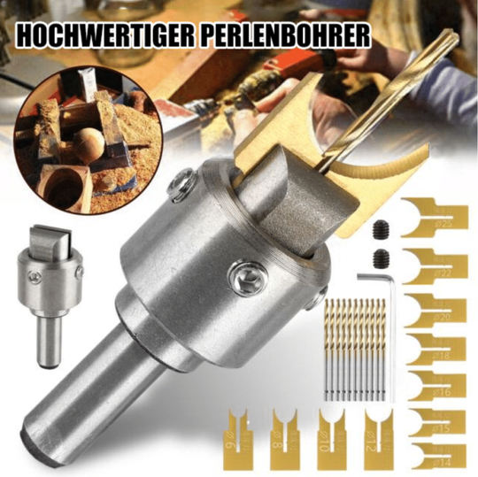 DrillCraft™ - Holzperlen Bohrer (Satz von 16 Stück)