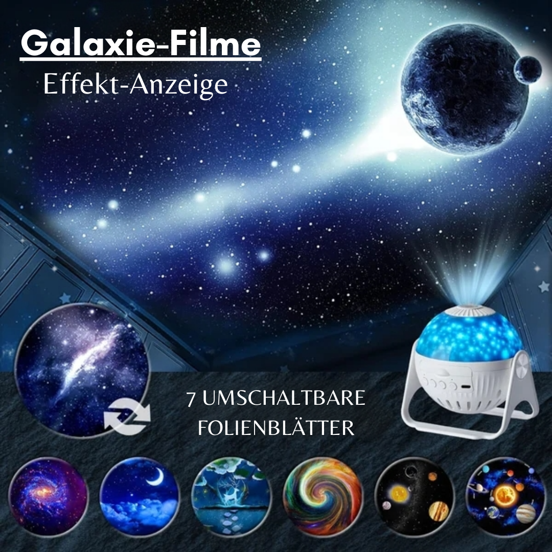 CosmicGlow™ 7-in-1 Planetarium Galaxie Projektor