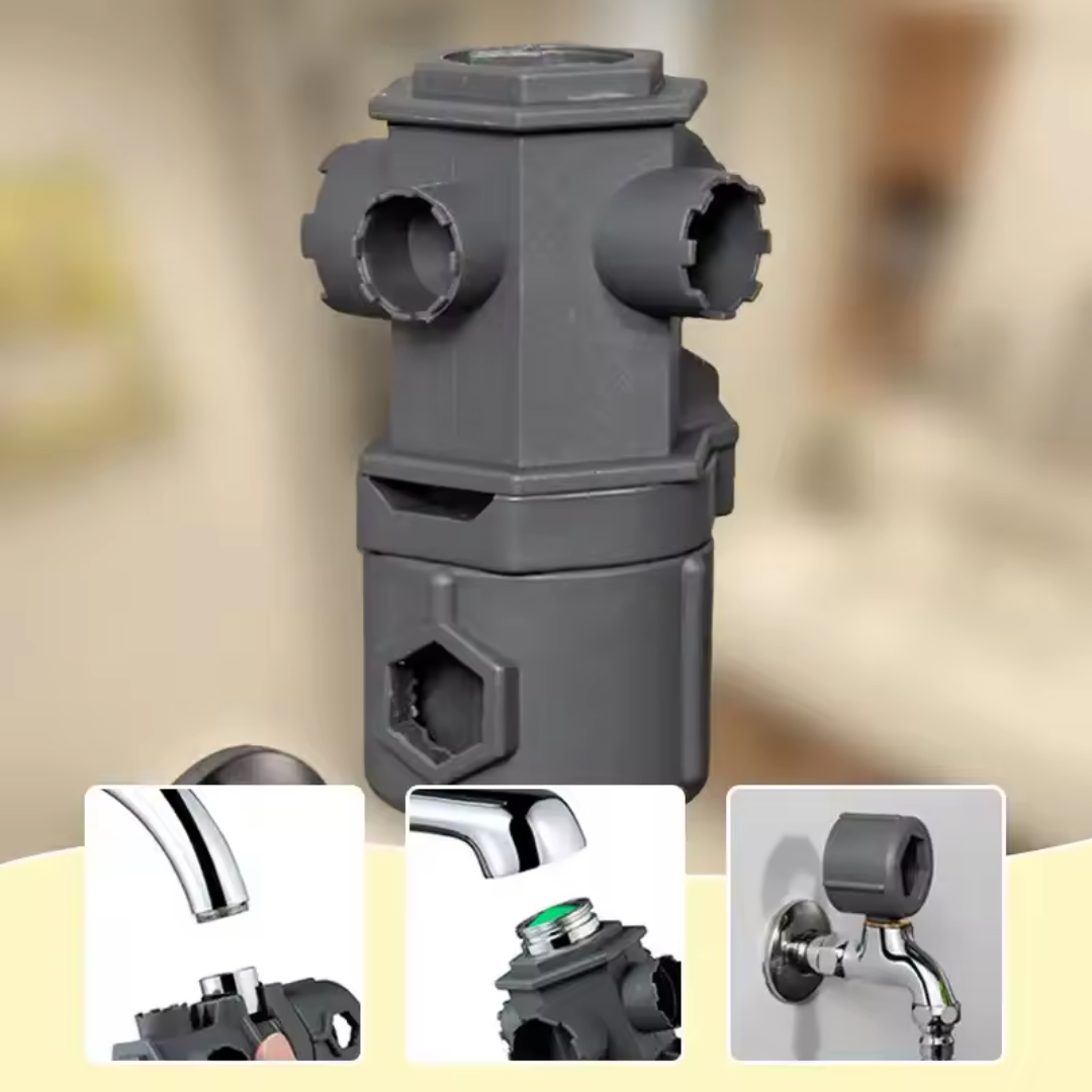 HexaWrench™ – 16-in-1 Wasserhahn-Fixer