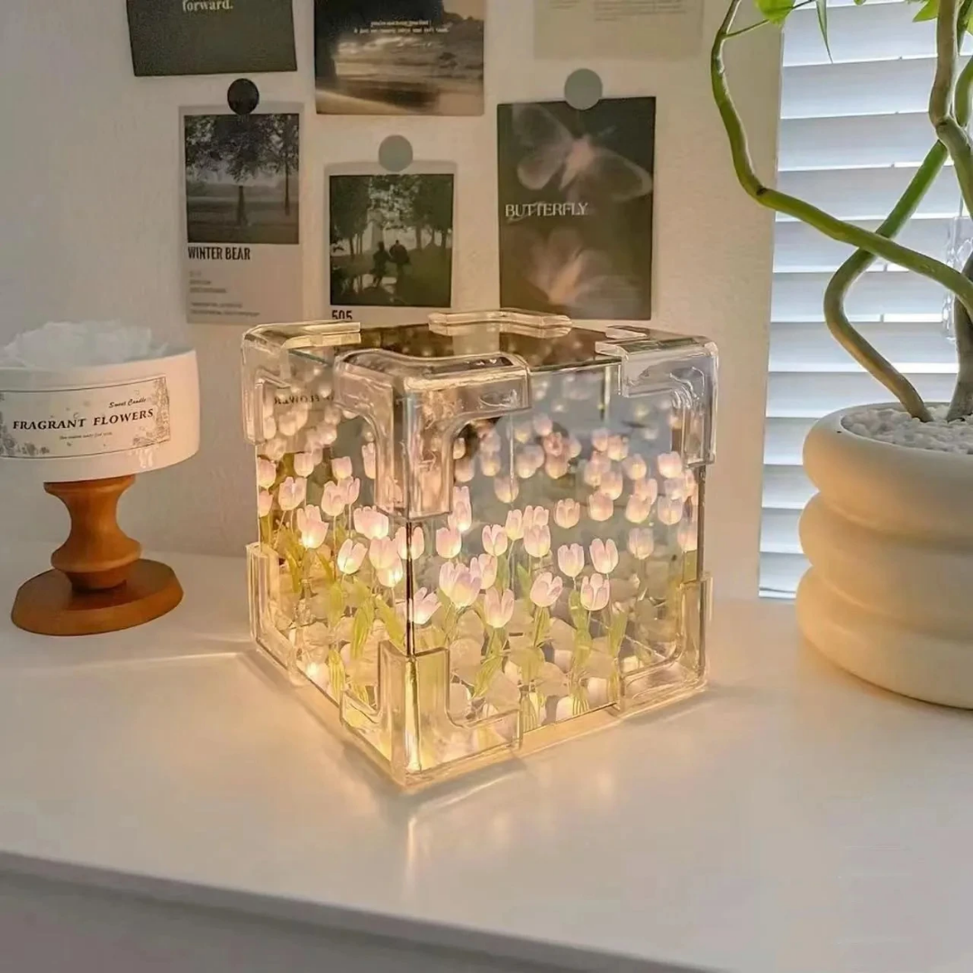 FloraShine™ - Tulpenblüte-Leuchtkasten