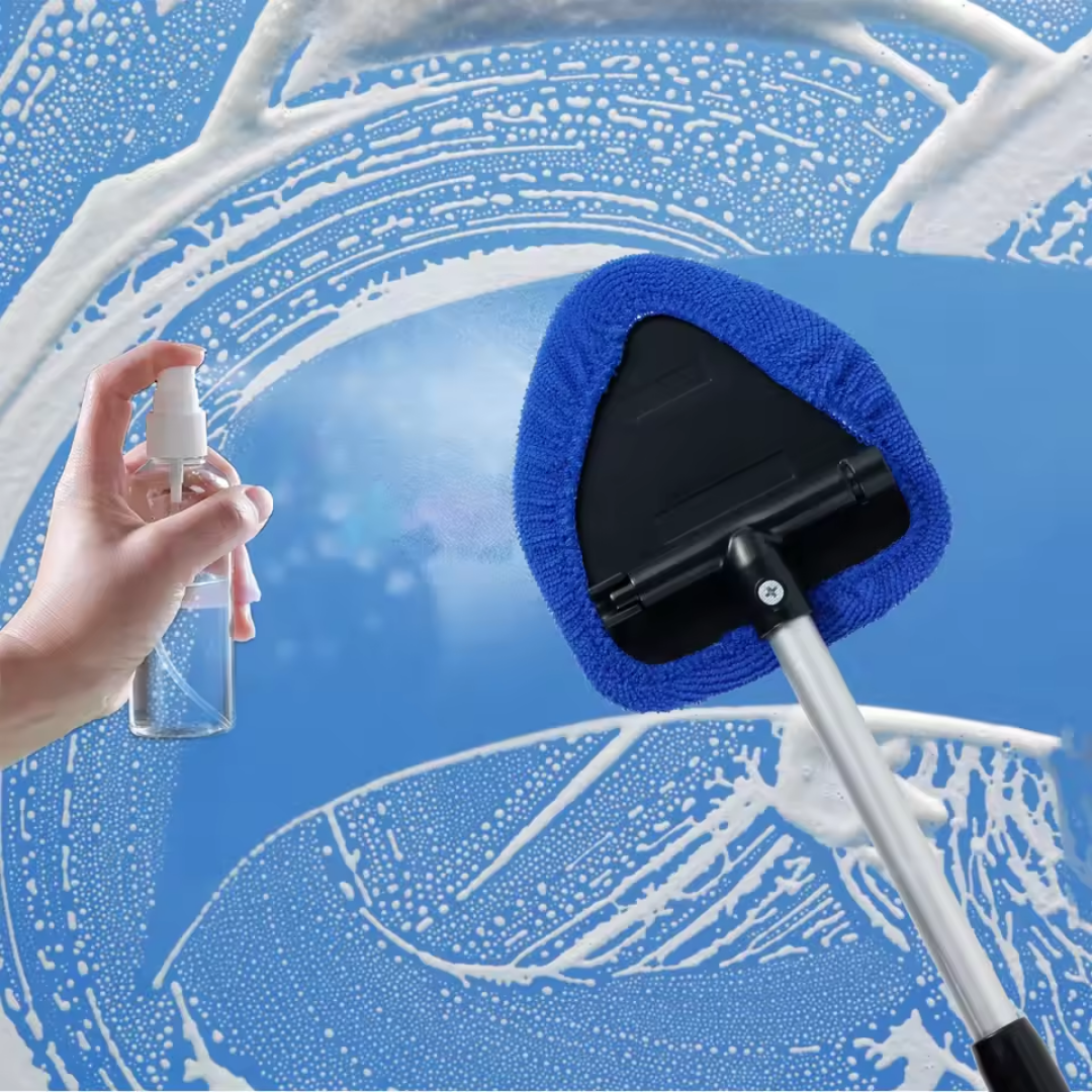 ClearWipe™ - 180° drehbarer Fensterreiniger