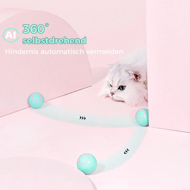 PurrRoll™ Selbstrollender Katzenspielzeug-Ball