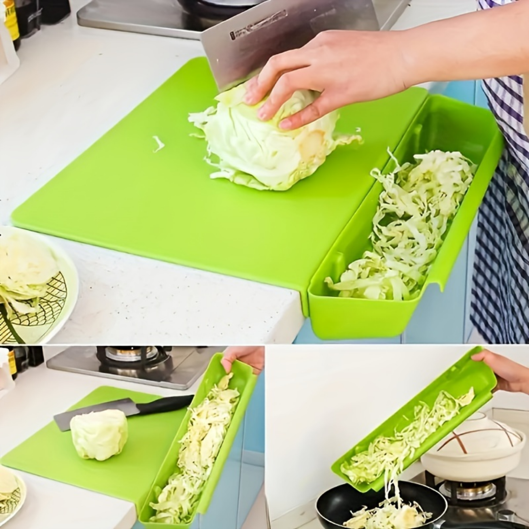 BoardBin™ - Schneidebrett mit integriertem Fach