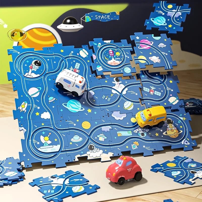 LearnNPlay Track™ | Puzzle-Rennauto-Spielset