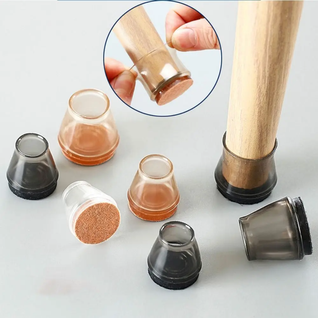 ChairGuard™ - Silikon Stuhlbeine Schutzkappen (8-teiliges Set)