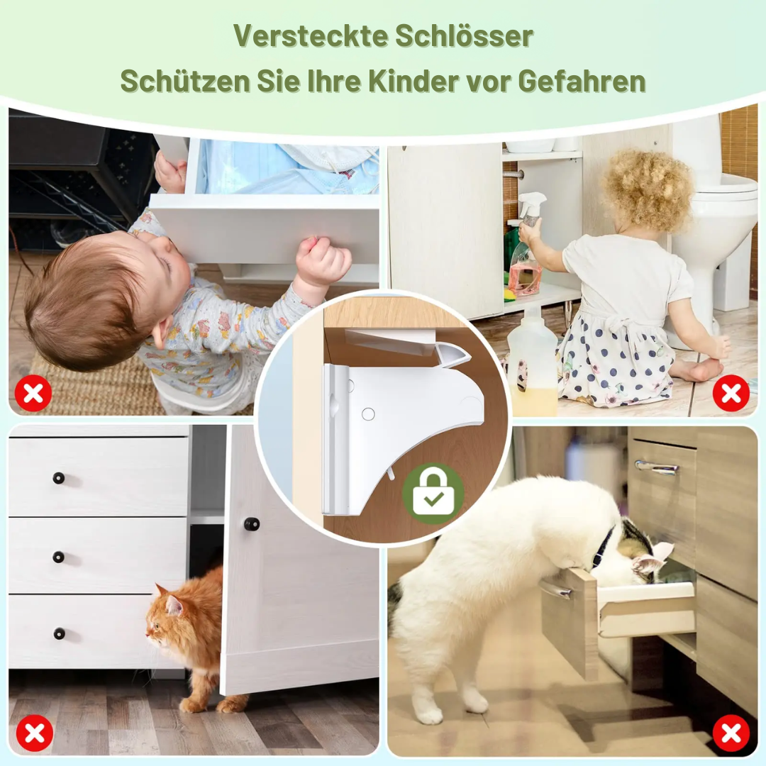 LockiMag™ - Schrank verstecktes Schloss