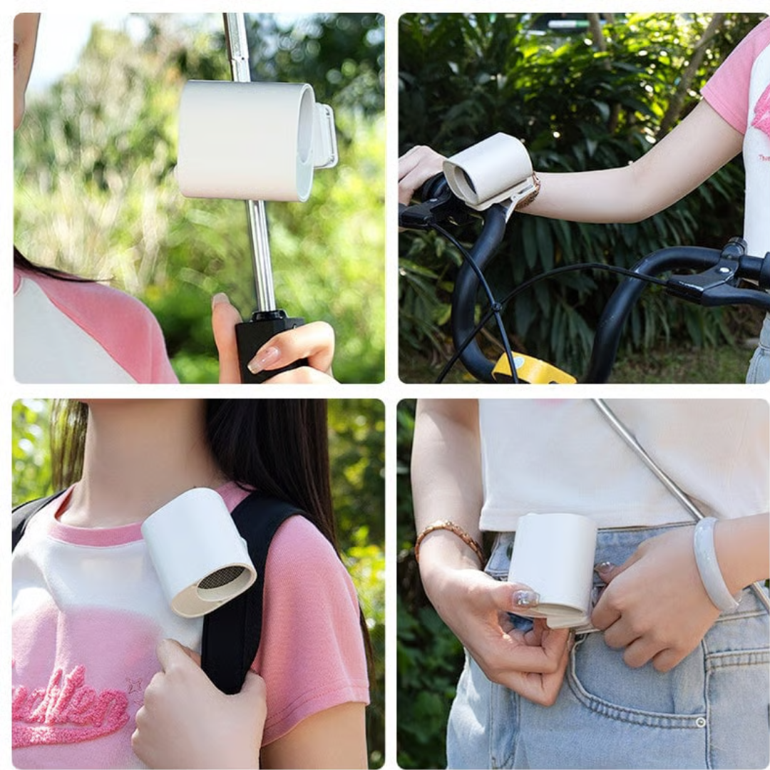 CooliClip™ - Tragbarer Clip-On-Ventilator