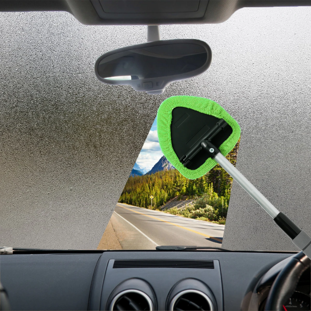 ClearWipe™ - 180° drehbarer Fensterreiniger