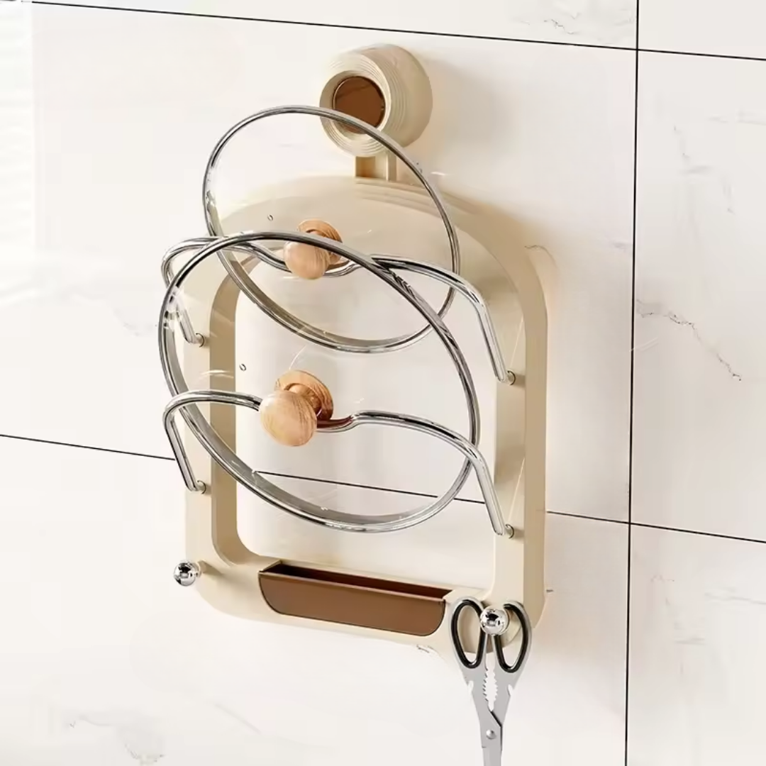 WallHub™ – Mehrzweck-Küchen-Deckelhalter