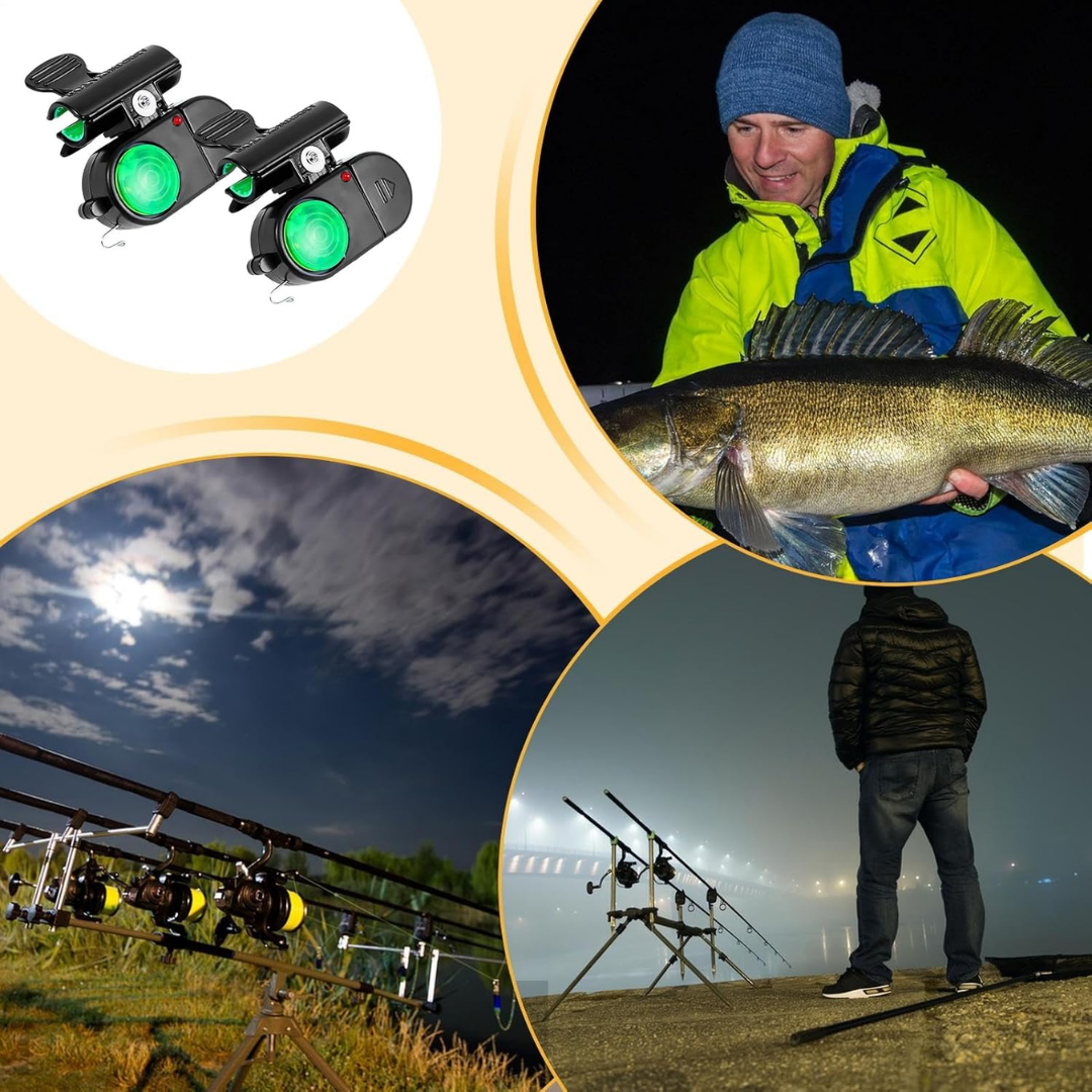 FishPulse™ - LED-Licht-Angelalarm