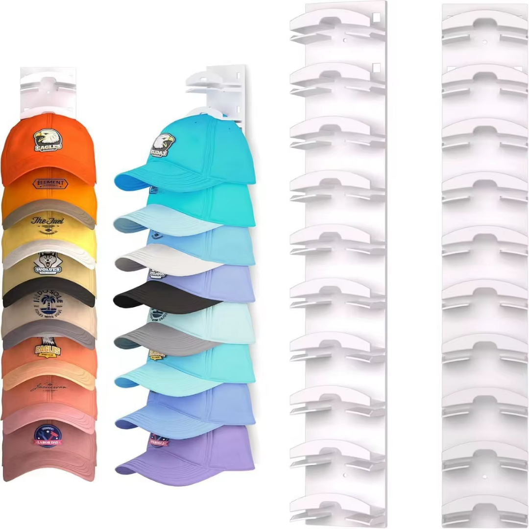 CapVault™ - Wandmontierter Hut-Organizer