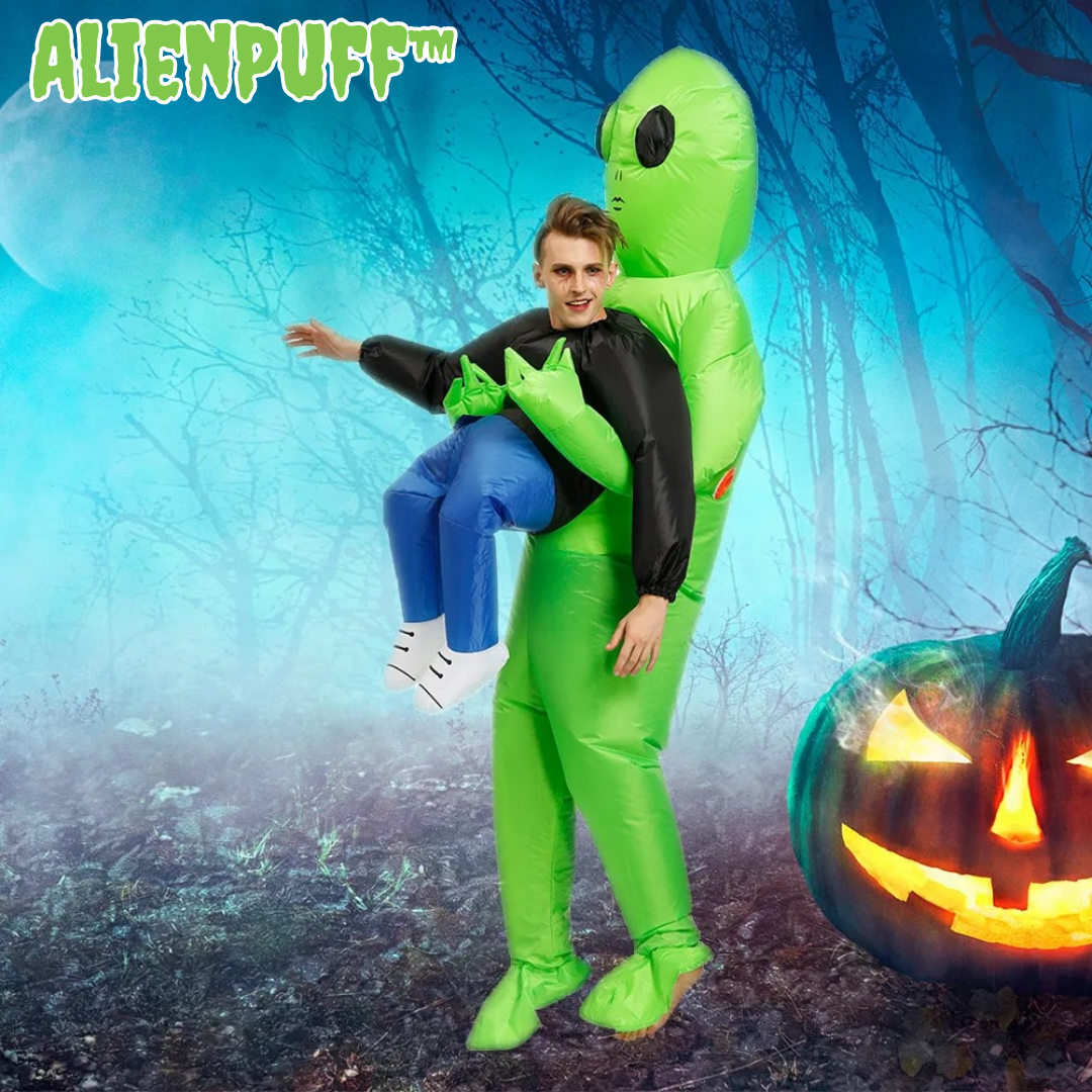 AlienPuff™ Lustiges Allien-Kostüm