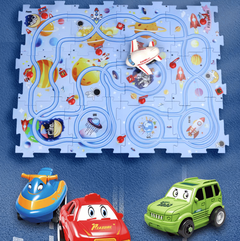 LearnNPlay Track™ | Puzzle-Rennauto-Spielset