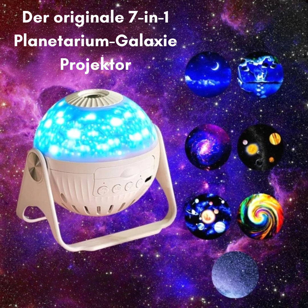 CosmicGlow™ 7-in-1 Planetarium Galaxie Projektor