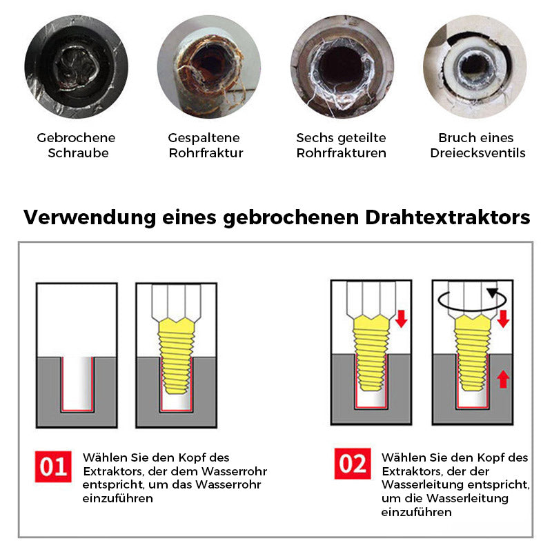 TwistGrip™ Doppelkopf-Schraubendreher-Set (1+1 GRATIS)