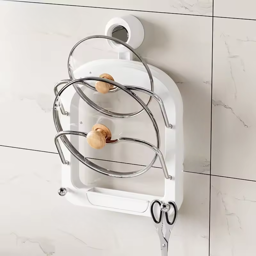 WallHub™ – Mehrzweck-Küchen-Deckelhalter