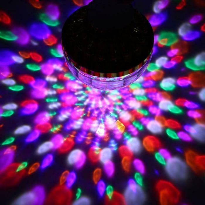 GrooveGlow™ | Disco Bunte Rotierende Glühlampen (1+1 GRATIS)