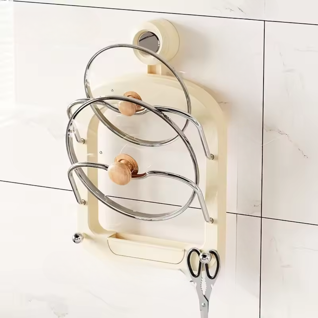 WallHub™ – Mehrzweck-Küchen-Deckelhalter