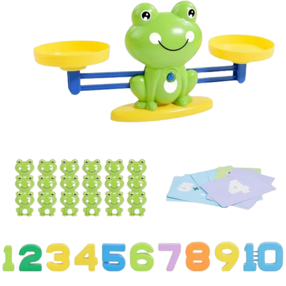 LeapLearn™ - Frosch Balance Zählspiel